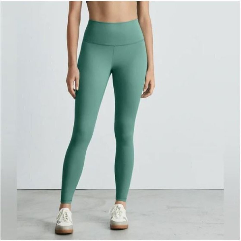 Everlane The Perform 24/7 Legging Dark Mint‎ Medium 🌿💪